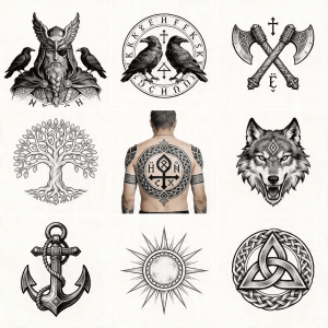 Odin Tattoo Design Pack
